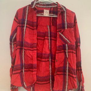 American Eagle Vintage Boyfriend Flannel